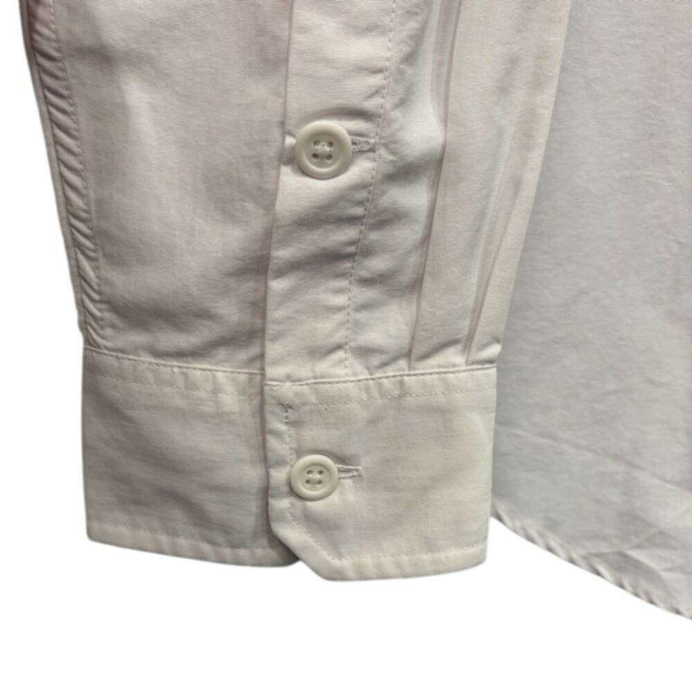 J Crew Mens Sun‎ Shirt XL White Long Sleeve Button Up UPF 50 RECENT 2024 - Picture 4 of 9